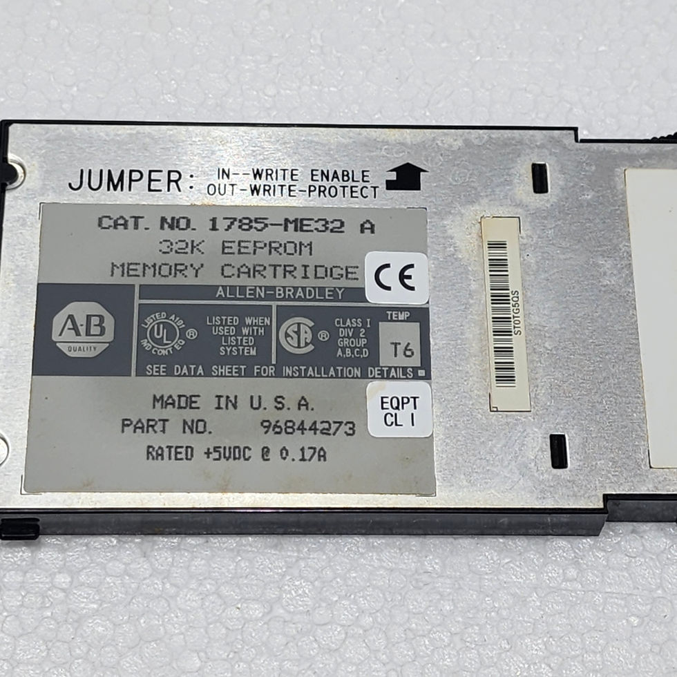 Allen Bradley 1785-ME32 Memory Cartridge 32K EEPROM 1785ME32 /A