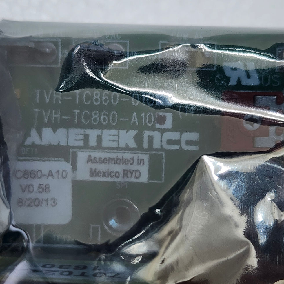 Versatile Marine Hobart temperature control board, model TVH-TC860-A10, in protective wrapping.