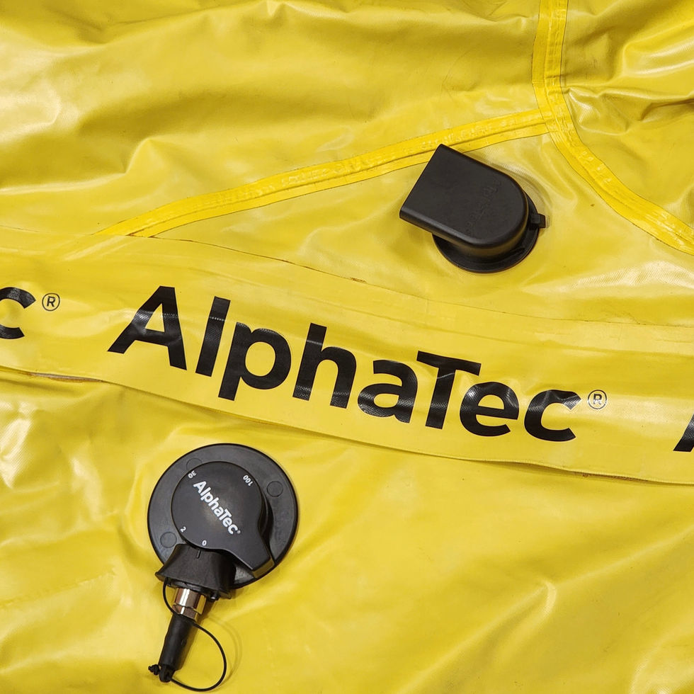 Ansell AlphaTec SUPER type T Gastight Chemical Protective Suit Size 'L'