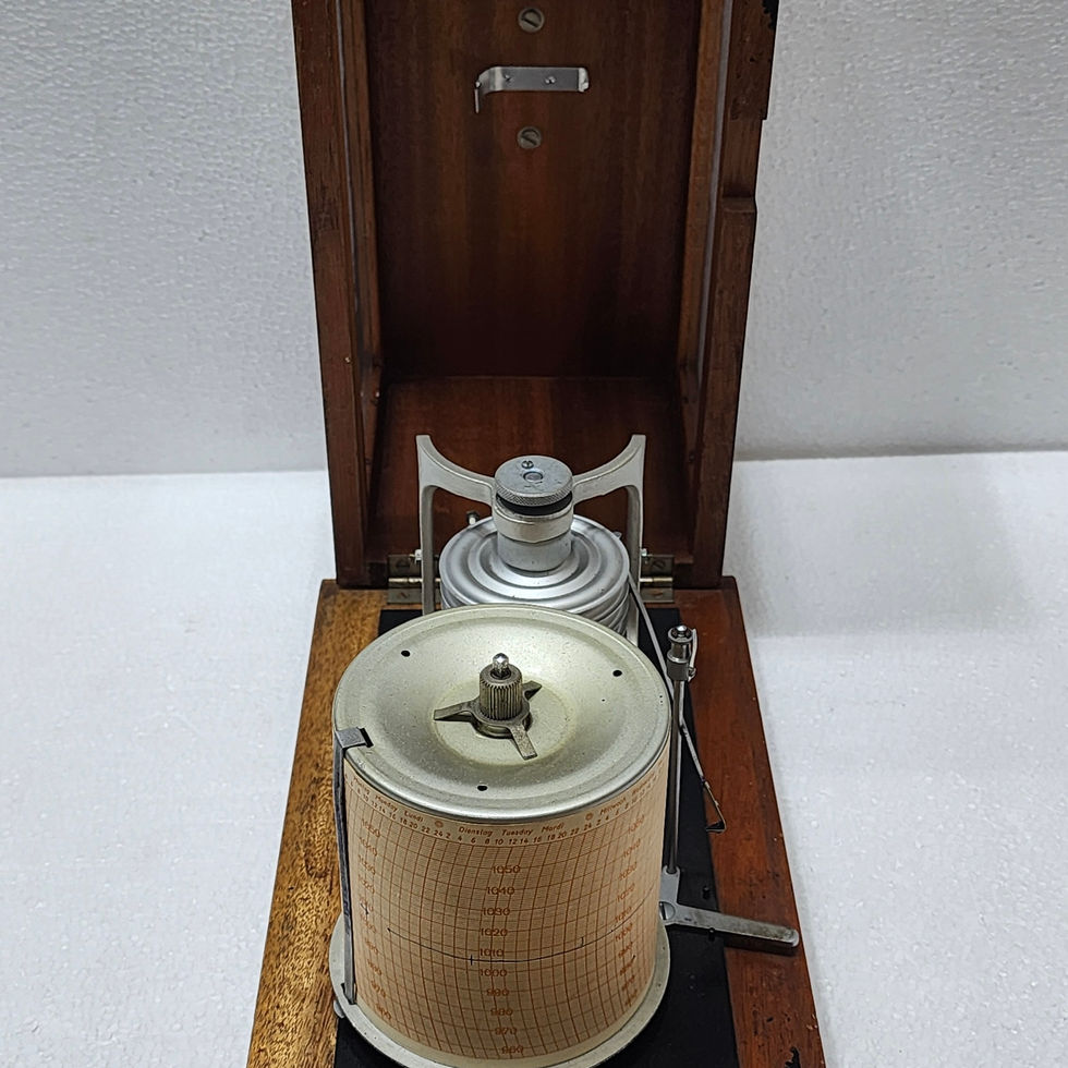 Get the VEB FEINGER'A'TEBAU 9362 GDR Marine Barograph with Carl Zeiss Jena quality at Versatile Marine for reliable barometri
