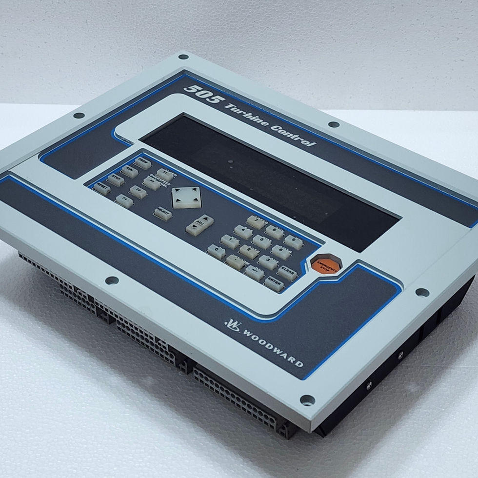 Woodward 505E Digital Governor 9907-166 Rev. Y Steam Turbine Control 125V AC/DC Woodward 505 Turbine Control