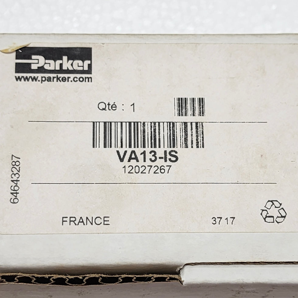 Parker VA13-IS Pneumatic Directional Control Valve, mechanically operated