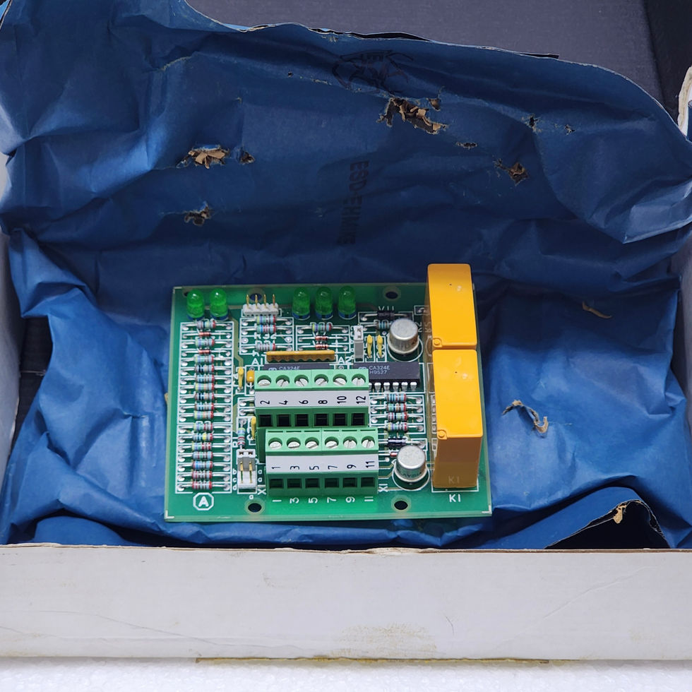 ABB GLM86 Earth Fault Supervision Board 58038032 Stromberg 5761721-7A GLM 86 Ground Leak Monitor Board