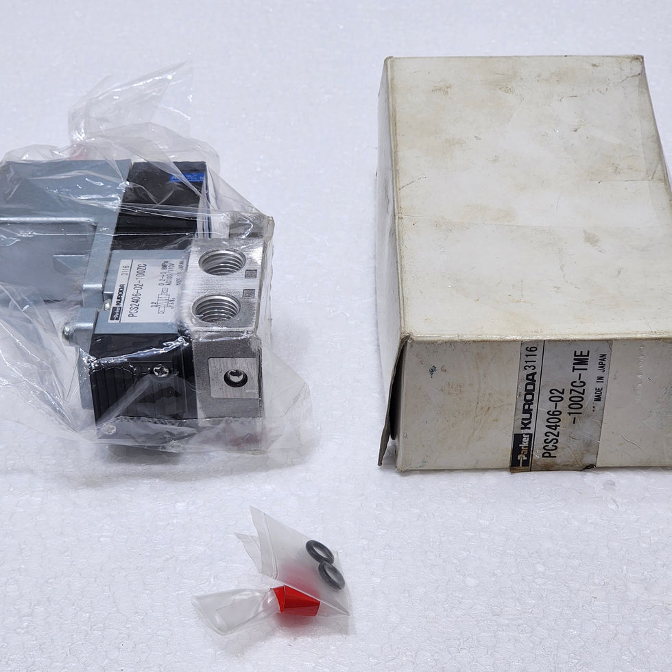 Versatile Marine Parker Kuroda PCS2406-02-100ZC-TME Solenoid Valve, Components