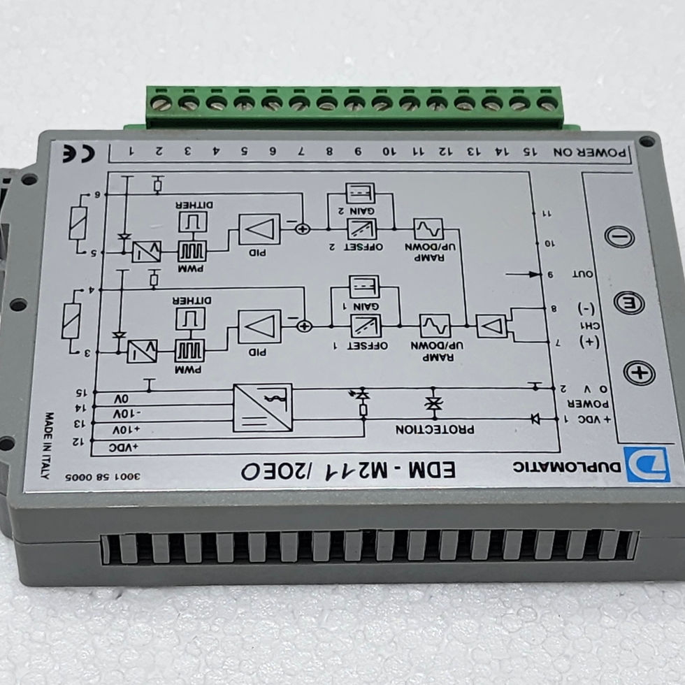 Duplomatic EDM-M211/20E0 Digital Amplifier 3892502051 0-10V EDM-M211/20EO EDM-M211/2OEO KAMEWA Rolls Royce RRM200000535