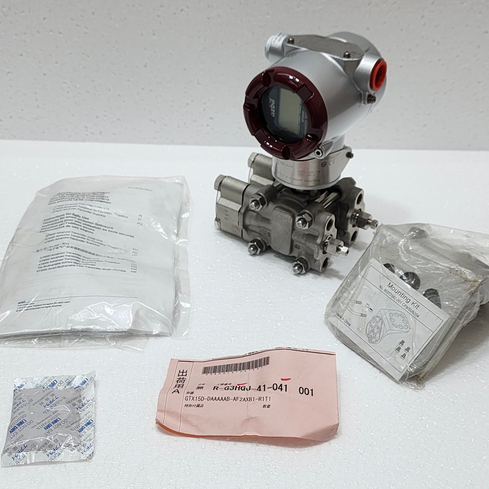 Azbil Corporation GTX15D-DAAAAAB-AF2AXB1-R1T1 Differential Pressure Transmitter 0-0.92 kPa AT9000 Advanced Transmitter