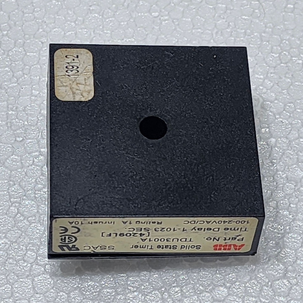 Versatile Marine ABB TDU3001A Solid-state delay-on-make timer 1-1023s, Bottom View