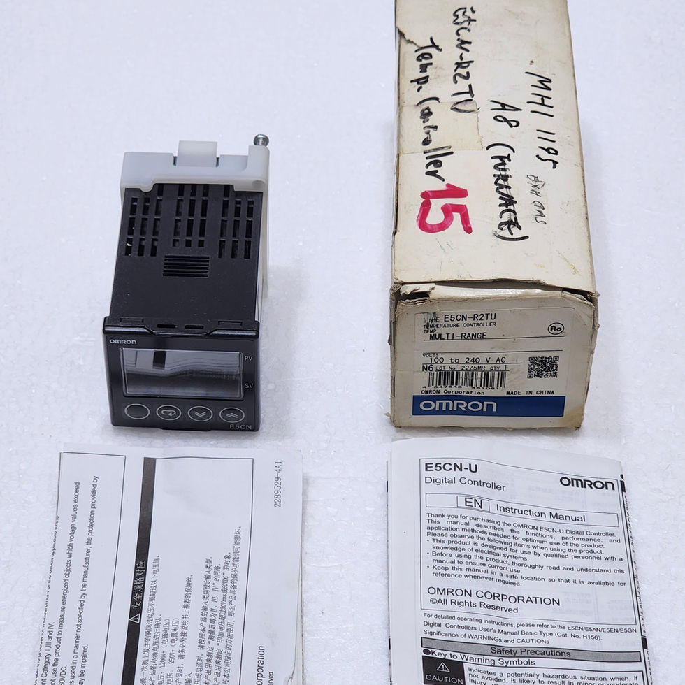 Versatile Marine Omron E5CN-R2TU Temperature Controller, Packaging.