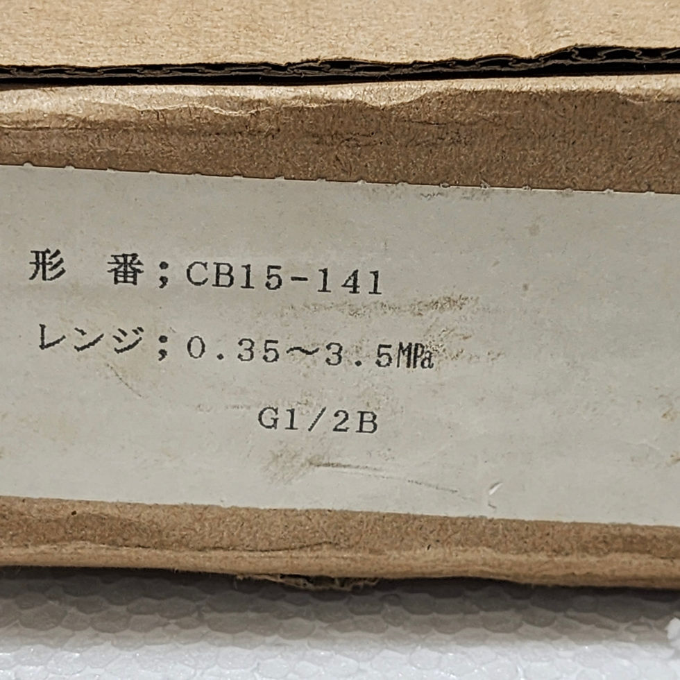 Nagano Keiki CB15-141 Pressure Switch 0.35-3.5 MPa, G1/2B CB 15-141