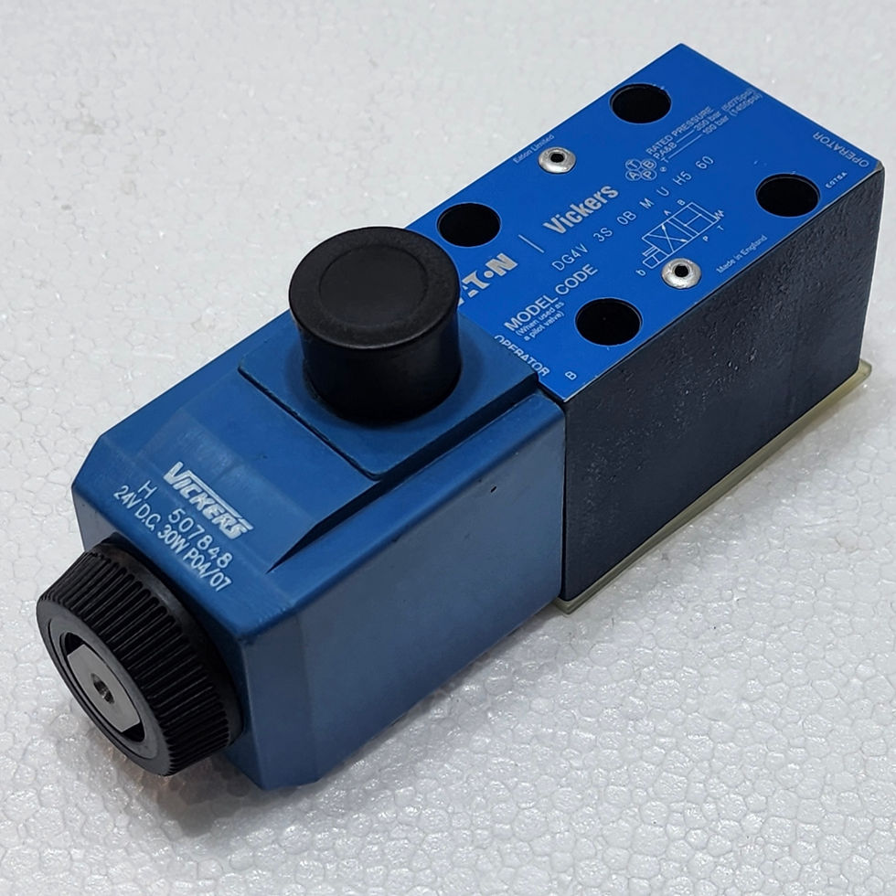 VICKERS DG4V-3S-0B-M-U-H5-60 02-109039 Directional Control Valve, 24VDC. Available at Versatile Marine.