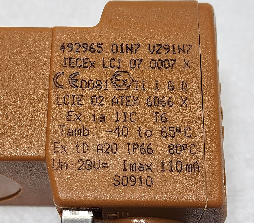 Parker Lucifer 49296501N7 VZ91N7 IECEx/ATEX Solenoid Coil 28VDC 492965.01N7 492965.01