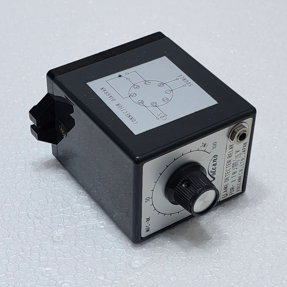 VOLCANO MFC-BK FDR-1 TBJ Flame Detector Relay, 100/115V, compact and durable. Available at Versatile Marine.