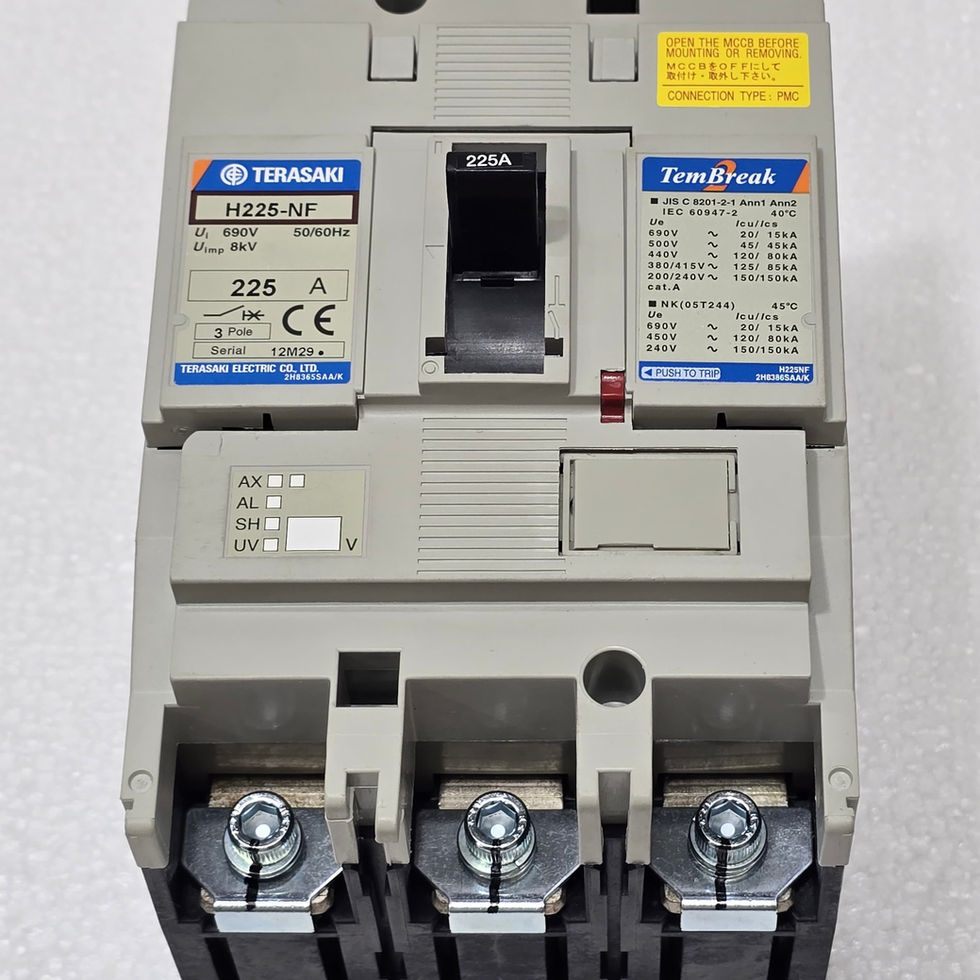 Terasaki H225-NF 3P 225A TemBreak 2 MCCB Circuit Breaker TemBreak2 H225NF PMC
