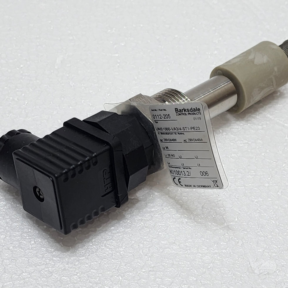Barksdale 0112-205 UNS1000-VA3/4-ST1-PE23 Level Switch Sabroe 1553-262 1553.262