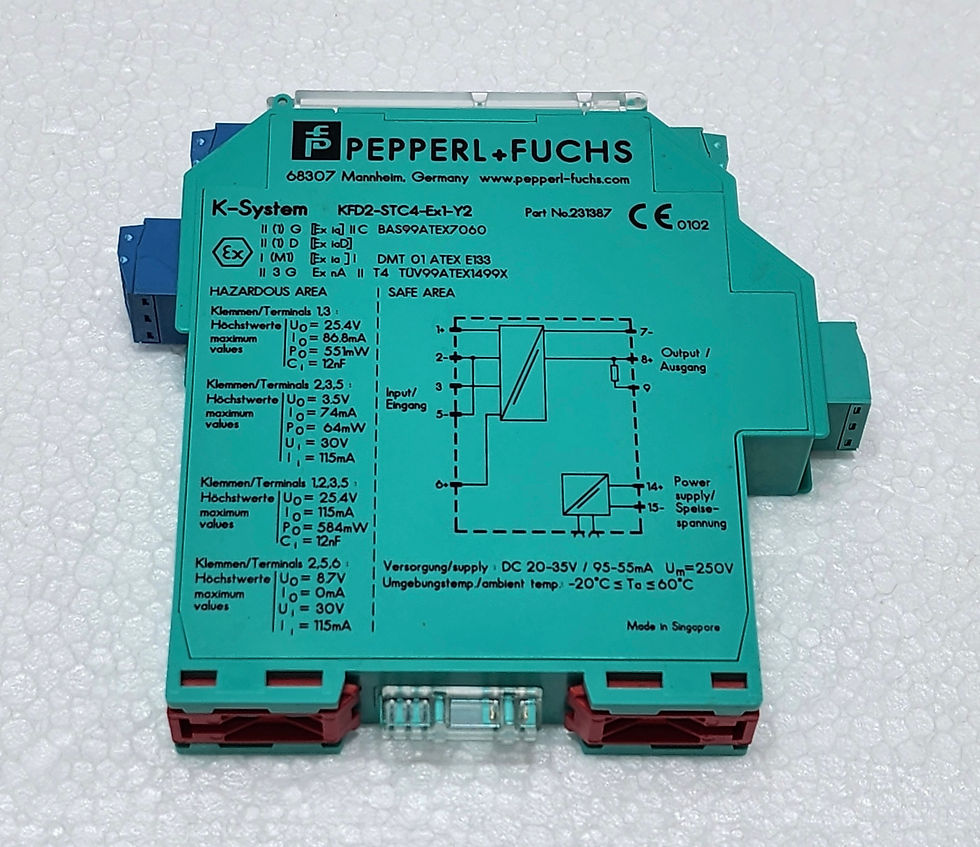 Pepperl Fuchs KFD2-STC4-Ex1-Y2 Smart Transmitter Power Supply 231387