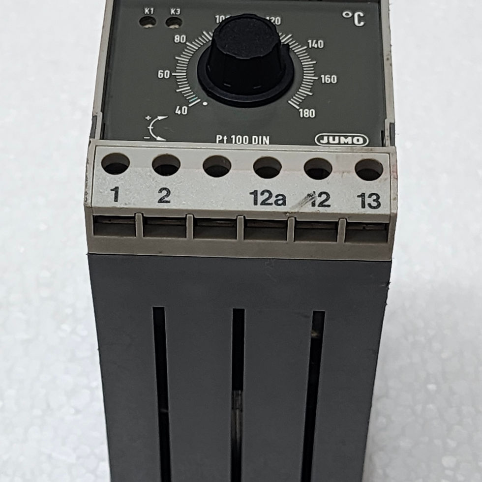 Jumo CROW-54/2 temperature regulator (Weishaupt 691116) with precise 40-180ºC control at Versatile Marine.