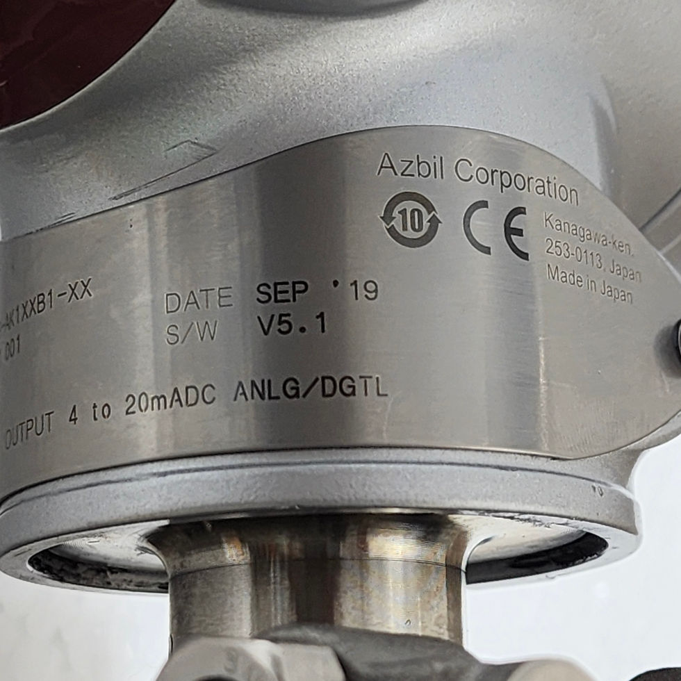 Azbil Corporation GTX31D-DAAAAAB-AK1XXB1-XX Differential Pressure Transmitter AT9000 Advanced Transmitter
