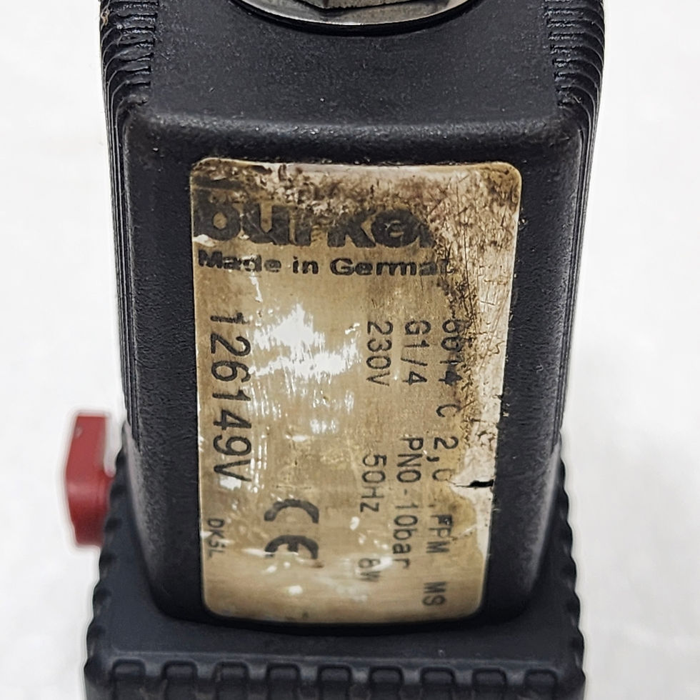BURKERT 6014 C Solenoid Valve, 230V, 50Hz, engineered for reliability and precision. Available at Versatile Marine.