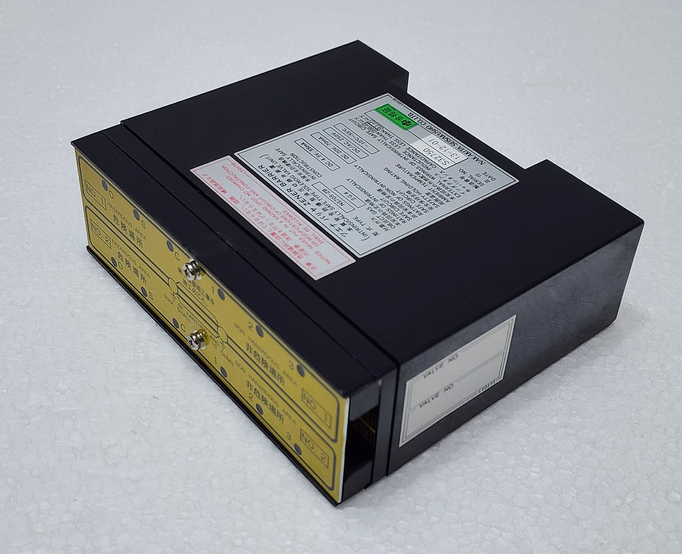 Nakakita Seisakusho NS705-ZB Zener Barrier, for Intrinsically Safe type Solenoid Valve Unit