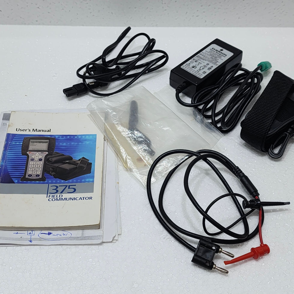Emerson Hart 375 Field Communicator, Software Ver. 1.8
