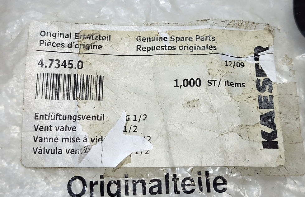 KAESER 4.7345.0 Vent Valve G1/2 - Genuine OEM