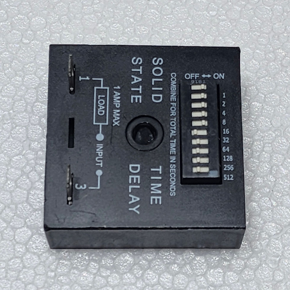 Versatile Marine ABB TDU3001A Solid-state delay-on-make timer 1-1023s, Connection Details