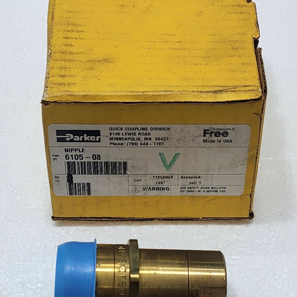 Versatile Marine Parker 6105-08 High Flow Quick Coupling, 6100 Series, In Original Packaging