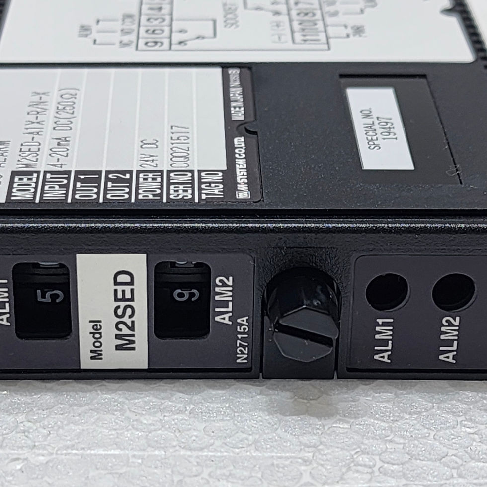 M-System M2SED-A1X-R/N-X Mini-M Series DC Alarm 4-20mA 24Vdc  Super-mini Signal Conditioner