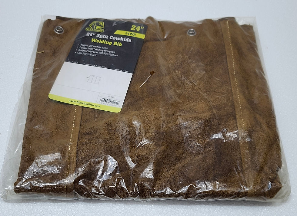 Revco Black Stallion 24WB Welding Bib, 24" Split Cowhide 60-1205