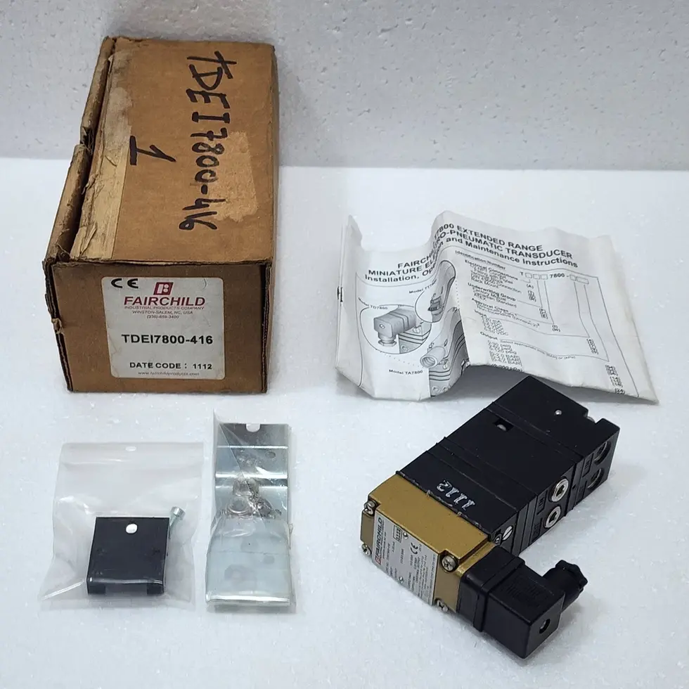 Fairchild TDEI7800-416 ATEX Electro-Pneumatic I/P Transducer 4-20mA 0-8bar