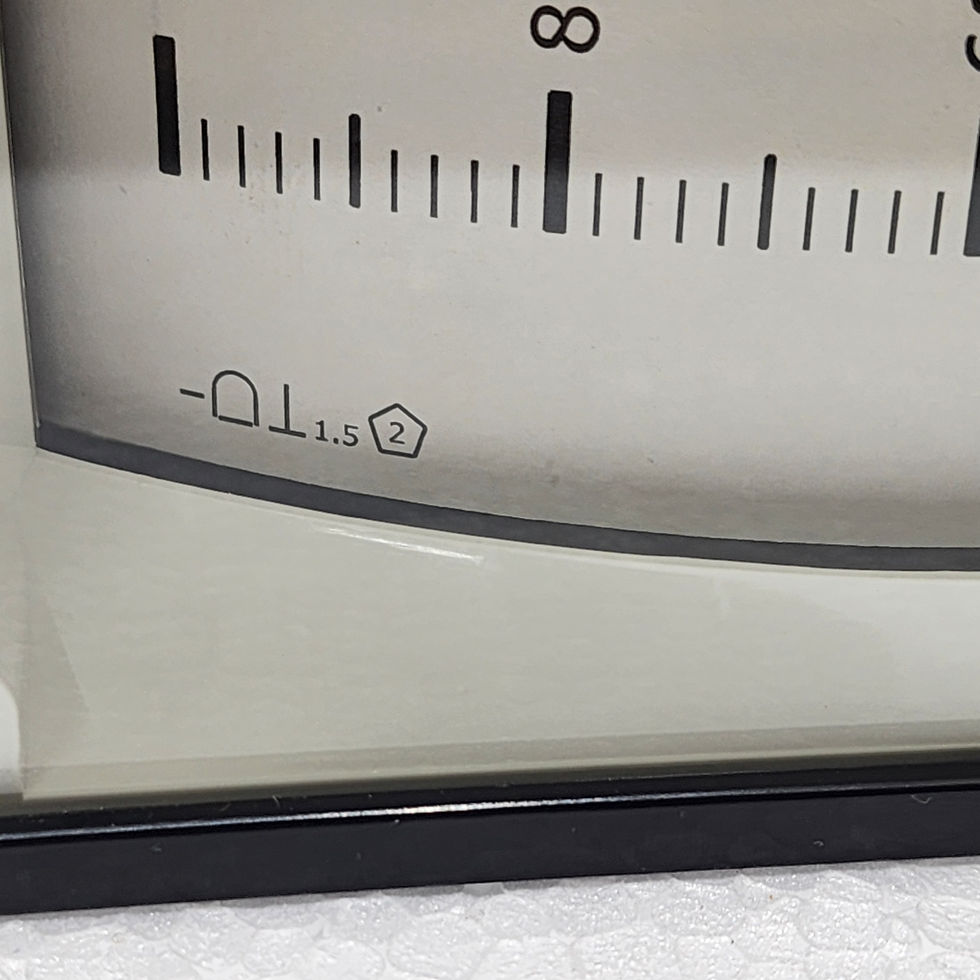 Ganz 144SPDA Moving Coil Analogue Instrument 0-100%