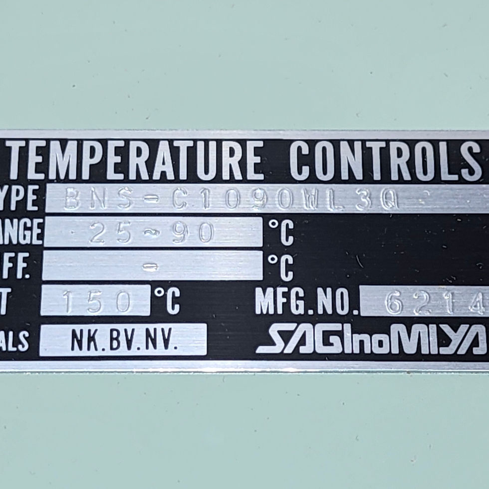 Saginomiya BNS-C1090WL3Q Temperature Control Thermostat 25-90°C