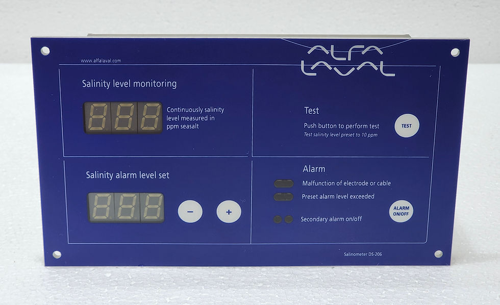 Alfa Laval DS-206 Salinometer DS206 98525656-01 Version 1A 9852565601 985 25656-01 985.25656-01 985.25656.01