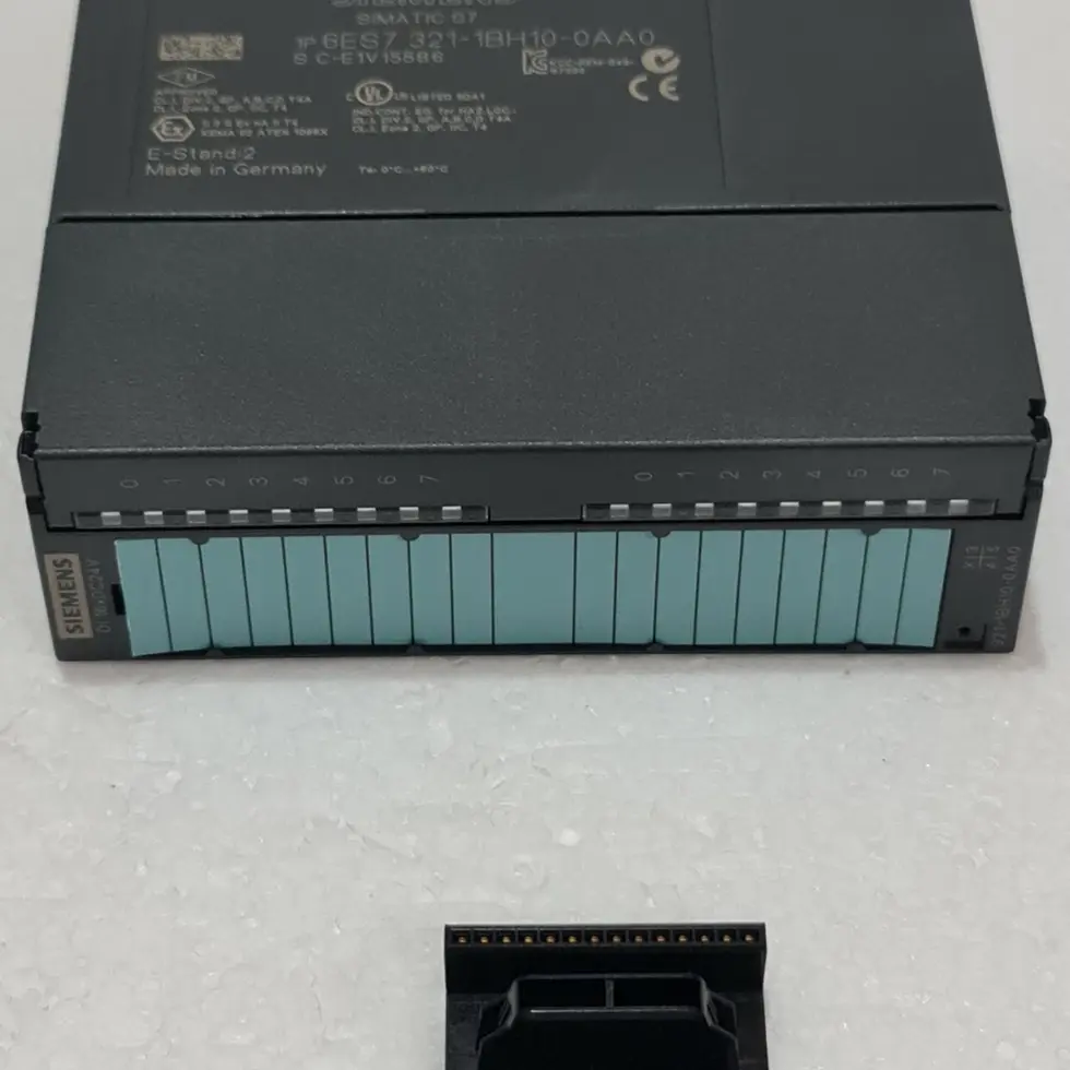Siemens 6ES7321-1BH10-0AA0 SIMATIC S7-300 Digital Input Module 6ES7 321-1BH10-0AA0 SM 321 SM321 16DI 24VDC