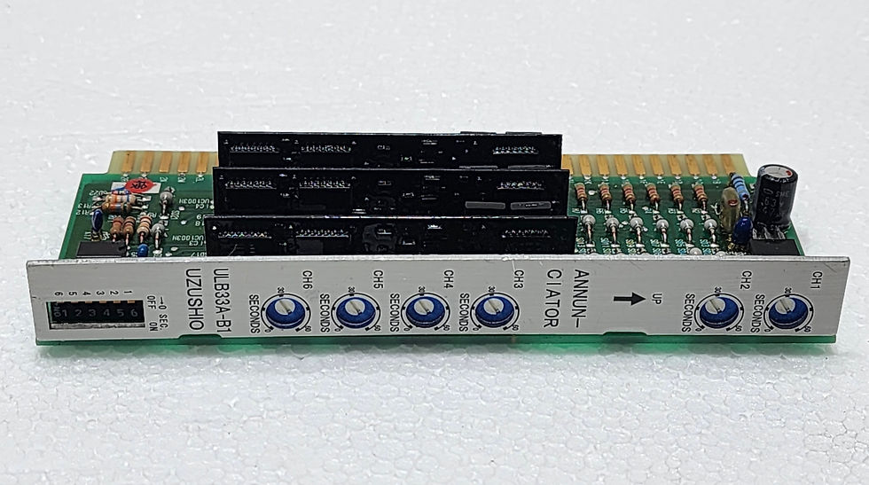 Uzushio Electric ULB33A-B1 Annunciator Board PCB 1396B