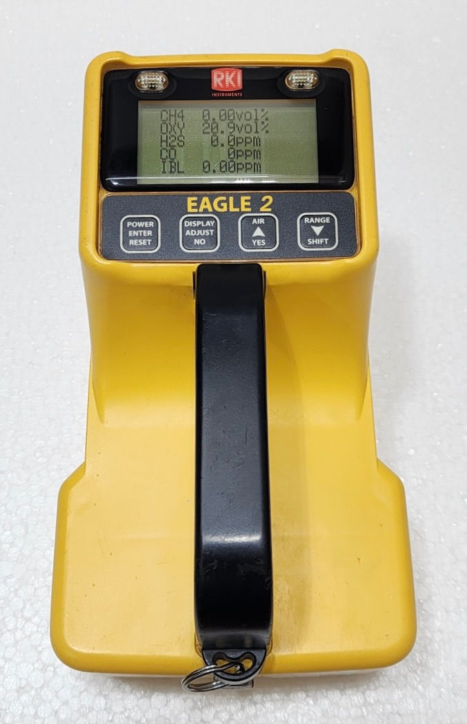 RKI Instruments EAGLE 2 Multi Gas Detector (CH4, O2, H2S, CO, IBL)