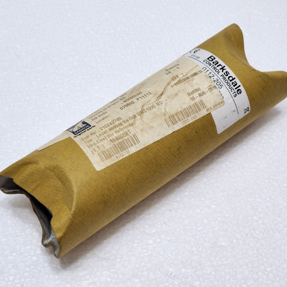 Barksdale 0112-205 UNS1000-VA3/4-ST1-PE23 Level Switch Sabroe 1553-262 1553.262