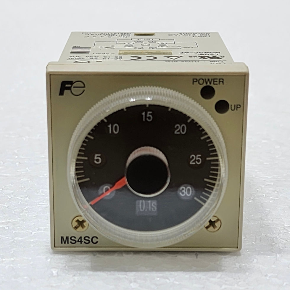 Versatile Marine Fuji Electric MS4SC-AP Super Timer 0.05s-60h, Top View.
