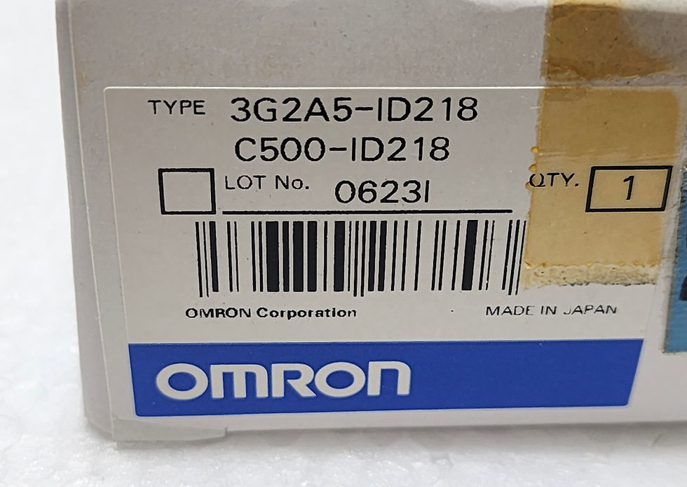 Omron 3G2A5-ID218 Input Unit C500-ID218 32pt, 24Vdc
