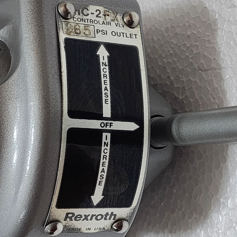 REXROTH Controlair Valve HC-2-FX, Lever Operated, 0-65 psi pressure regulating valve at Versatile Marine.