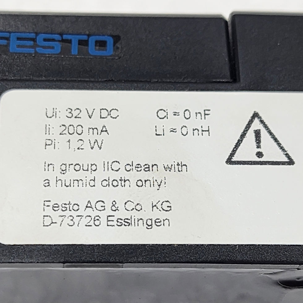 Festo 562896 VACC-S13-K4--EX3A Solenoid Coil VACC-S13-K4-EX3A VACC S13 K4 EX3A VACCS13K4EX3A