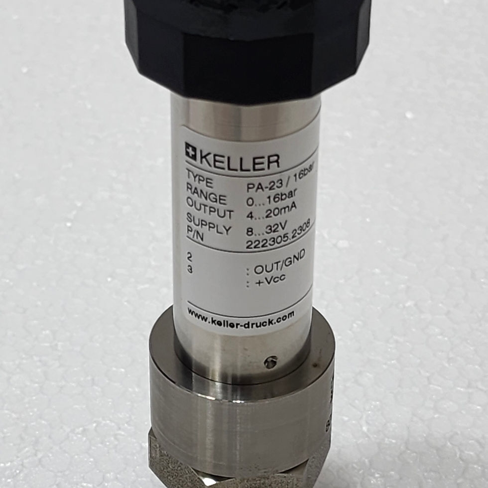 Versatile Marine KELLER 222305.2308 PA-23 pressure transmitter 16 bar, 4-20 mA, 8-32V DC.