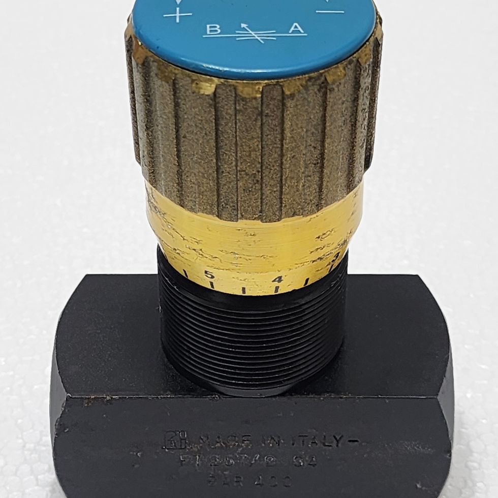 TOGNELLA FT257/2-34 Flow Control Valve G 3/4", designed for 400 Bar Max., 80L/min, at Versatile Marine.