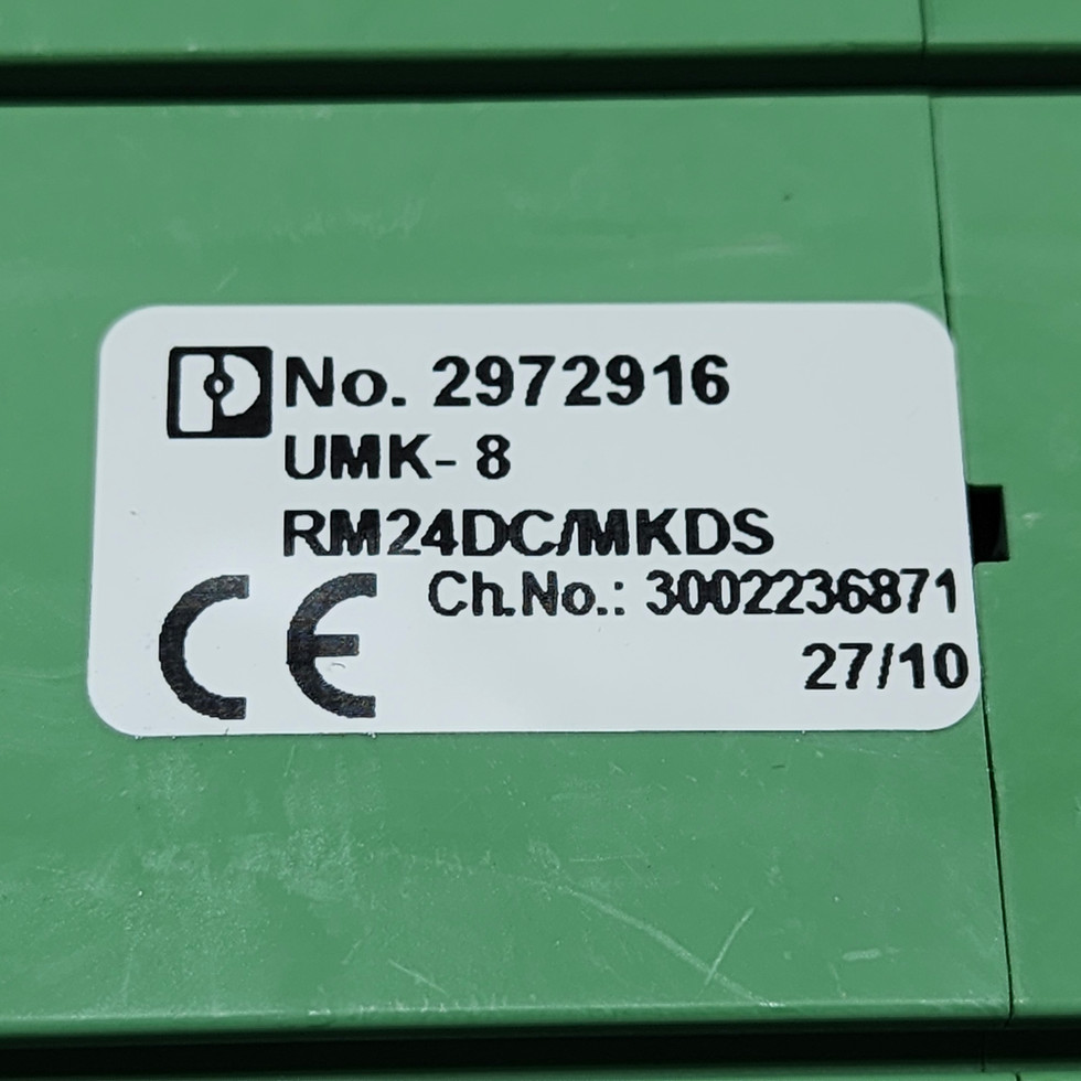 Phoenix Contact 2972916 UMK-8 RM24DC/MKDS Multiple relay module