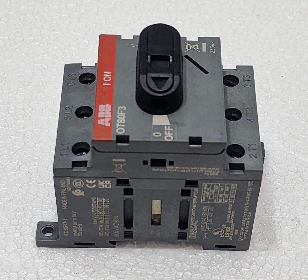 ABB 1SCA105798R1001 OT80F3, 80A Switch Disconnector, precise engineering for safety. Available at Versatile Marine.