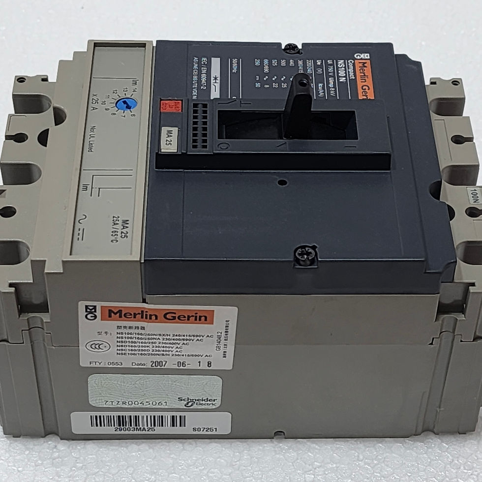 Protect your electrical systems with the 25A Merlin Gerin NS100N MA25 circuit breaker at Versatile Marine.
