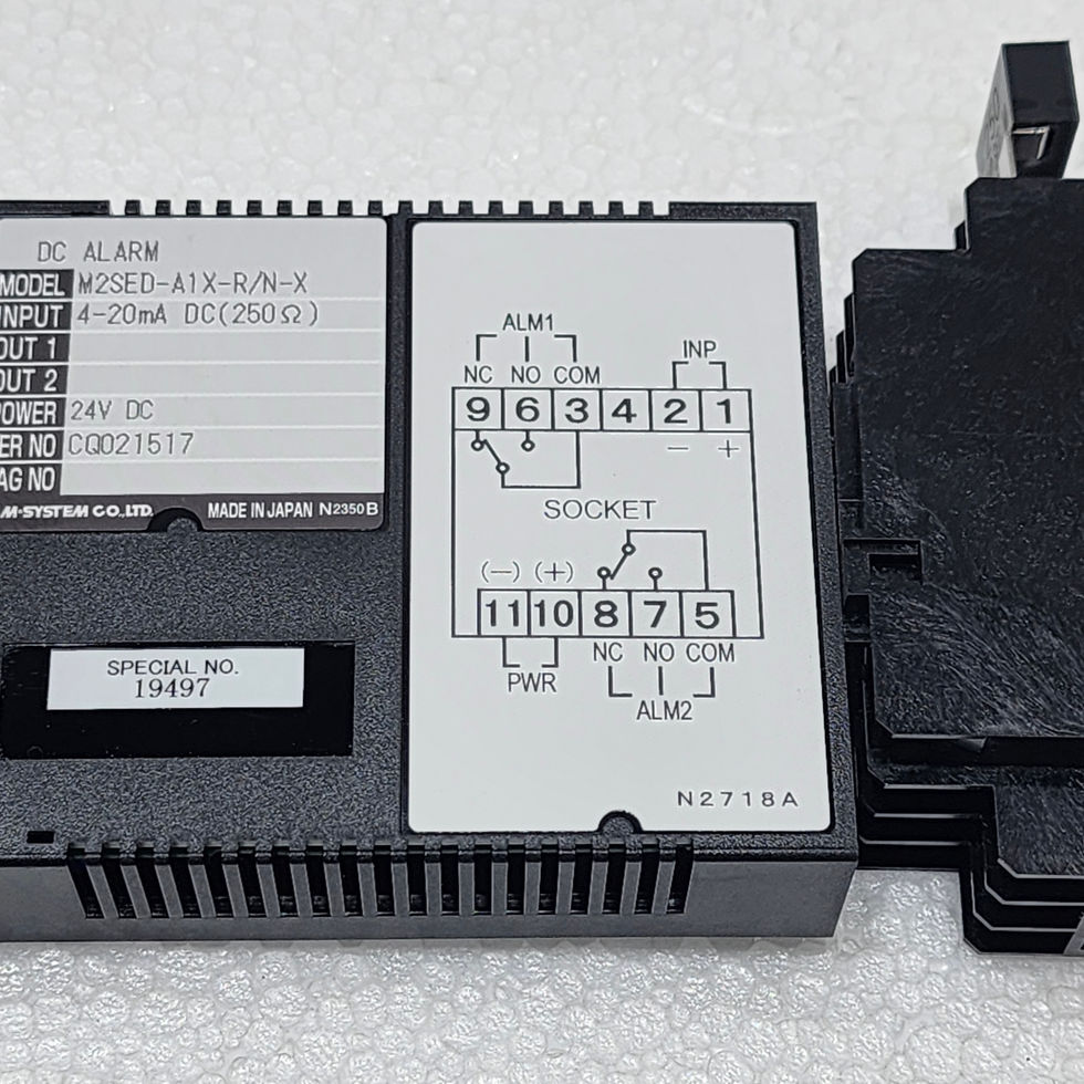 M-System M2SED-A1X-R/N-X Mini-M Series DC Alarm 4-20mA 24Vdc  Super-mini Signal Conditioner