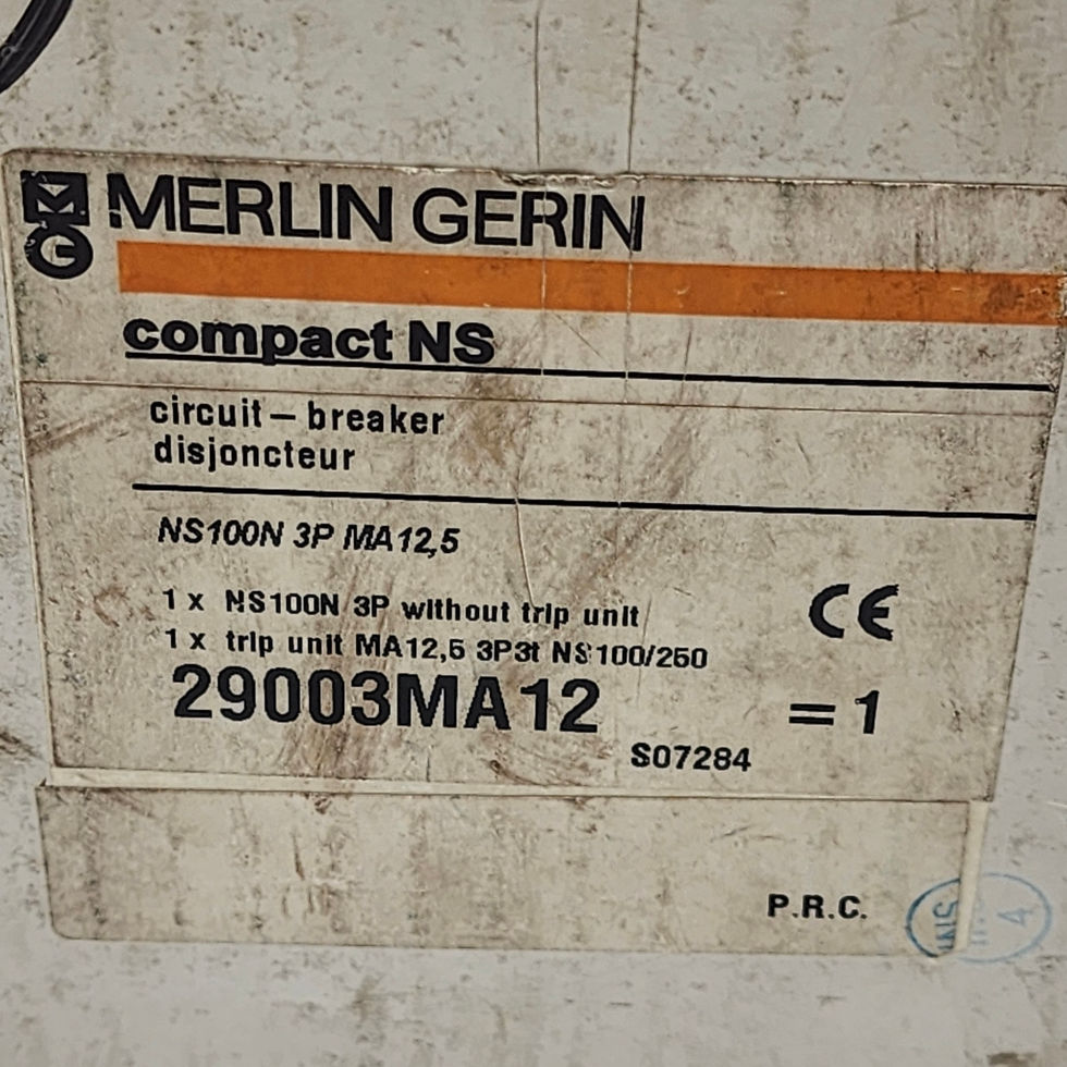 Get the Merlin Gerin NS100N MA12 12.5A 3-pole circuit breaker from Versatile Marine for advanced protection.