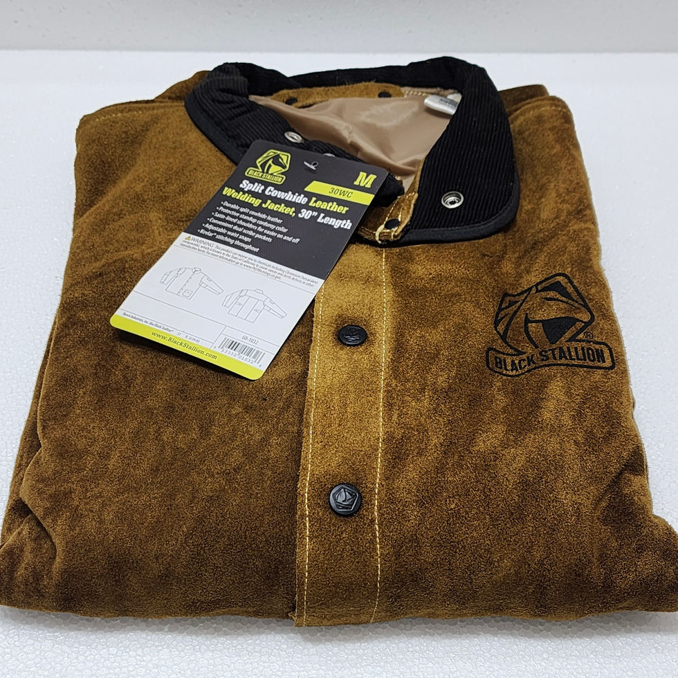 Revco Black Stallion 30WC Split Cowhide Leather Welding Jacket, 30" Length