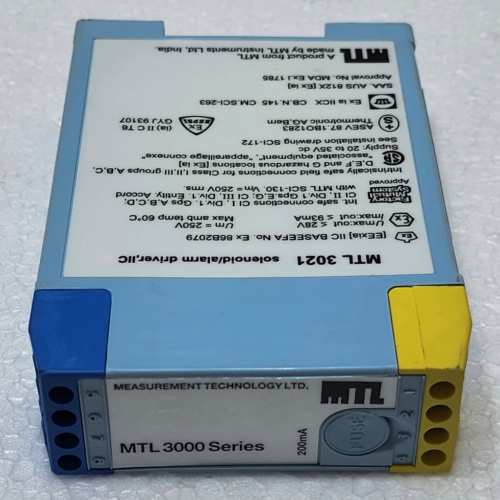 MTL3021 Solenoid / Alarm Driver, IIC, Loop Powered. Available at Versatile Marine.